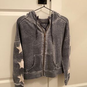 Tommy Hilfiger vintage wash zip up hoodie